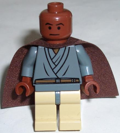 LEGO Minifigure -- Mace Windu, Non-Light-Up-Star Wars / Star Wars Episode 3 -- SW0148 -- Creative Brick Builders
